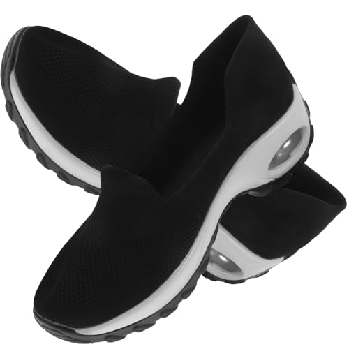 Healvian Leichte Atmungsaktive Freizeitschuhe Damen rutschfeste Sohlen Ganzjahres Tragbar Bequemes Design Einfach Anzuziehen für Sport Alltag und Shopping Healvian Leichte Atmungsaktive Freizeitschuhe Damen rutschfeste Sohlen Ganzjahres Tragbar Bequemes Design Einfach Anzuziehen für Sport Alltag und Shopping von Healvian