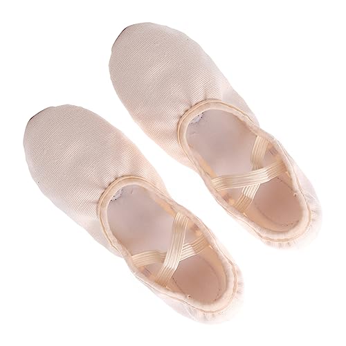 Healvian Leichte Elastische Yoga und Ballettschuhe mit Rutschfester Sohle Weiche Katzentatzen Design Flache Tanzschuhe für Erwachsene für Yoga und Verschiedene Tanzarten von Healvian