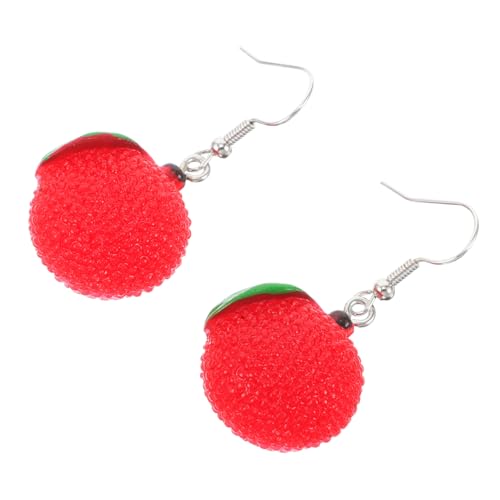 Healvian Leichte Kreative Frucht Ohrringe Damen Retro Stylische Dangle Ohrhänger mit Realistischen Details Bequemer Sitz für Frauen und Mädchen Trendige Accessoires von Healvian
