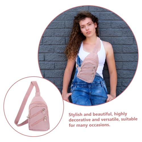 Healvian Leichte Multifunktionale Damen Brusttasche aus Robustem Nylon Kompakt und Tragbar als Schulter und Crossbody Bag für Reisen Outdoor Einkaufen und Alltag Modisches Design in von Healvian