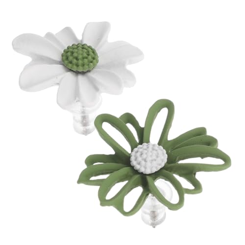 Healvian Leichte Resin Ohrstecker Damen und Mädchen Frühling Sommer Schmuck Ohrringe Minimalistisches Design für Alltag und Party von Healvian