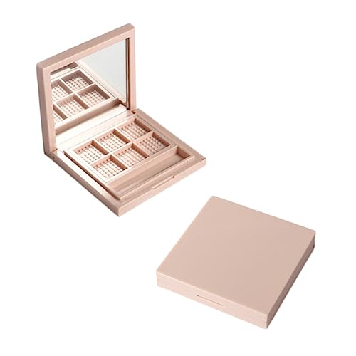 Healvian Lidschatten-organizer 2er-pack Lidschattenboxen 6 Fächer von Healvian