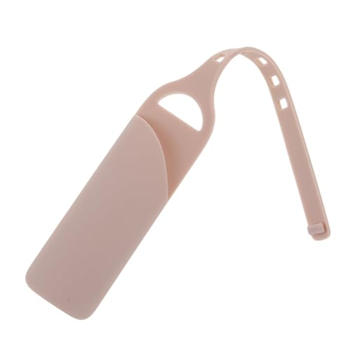 Healvian Lippenstift Tasche aus Flexiblem Silikon Kompakter Lipgloss Organizer mit Schützendem Futter Multifunktionale Kosmetiktasche für Unterwegs als Schlüsselanhänger für Damen und von Healvian