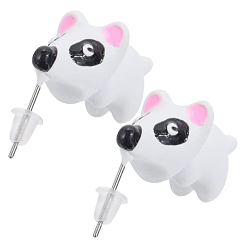 Healvian Lustige Hund Ohrstecker aus Chirurgenstahl Kreative Tier Ohrhänger Damen Kleine Ohrringe als Trendiges Accessoire für Alltag und von Healvian
