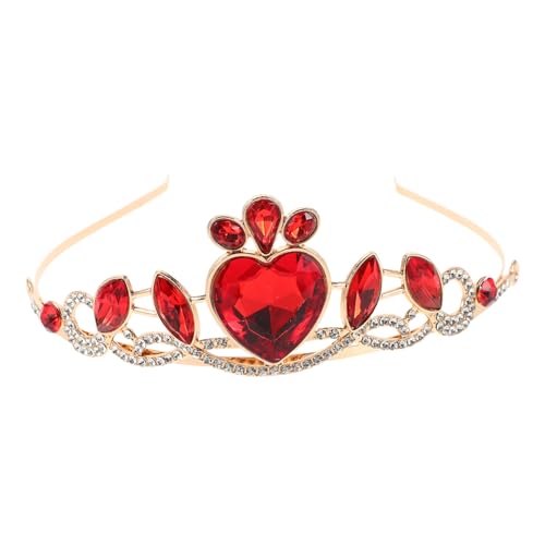 Healvian Luxuriöse Braut Tiara mit und Funkelnden Strasssteinen Haarreif für Hochzeit Langlebiges Auffälliges Brautaccessoire für Festliche Anlässe und Partys von Healvian