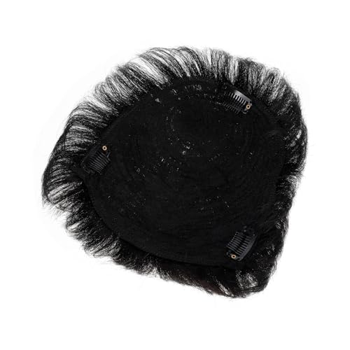 Healvian Männer Haarteil Echthaar Toupet Baldness Abdeckung Natürliches Schwarzes Haaraustauschstück Atmungsaktiv Komfortabel Für Alltag Und Festliche Anlässe Healvian Männer Haarteil Echthaar Toupet Baldness Abdeckung Natürliches Schwarzes Haaraustauschstück Atmungsaktiv Komfortabel Für Alltag Und Festliche Anlässe von Healvian