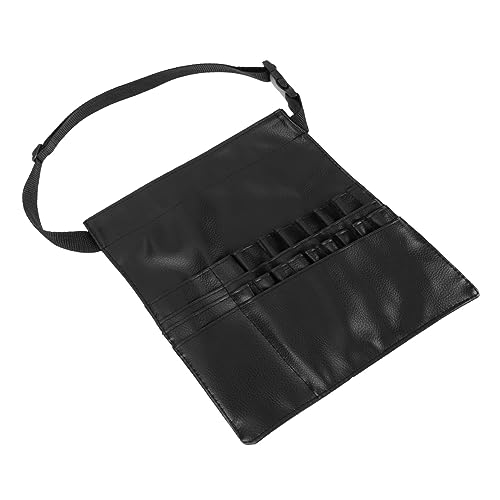 Healvian Make Up Gürteltasche für Professionelle Make Up Künstler Tragbare Kosmetik Tasche mit Fach Reise Organizer für Visagisten Einseitige Fanny Packung mit Stil von Healvian