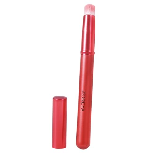 Healvian Make Up Pinsel Lippenpinsel mit Schutzkappe Weicher Lippenapplikator für Lippenstift und Concealer Praktisches Schminkwerkzeug für Frauen für Reisen und Beauty Salon von Healvian