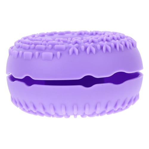 Healvian Make-up-pinsel-reinigungsmatte Aus Silikon Zum Reinigen Und Trocknen Von Kosmetikpinseln Kompaktes Design Für Einfache Aufbewahrung Geeignet Für Foundation-pinsel Und Lidschatten von Healvian