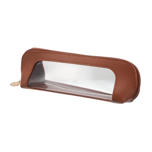 Healvian Make-up Pinsel Aufbewahrungstasche mit Glattem Reißverschluss Kompakte Reise Kosmetiktasche Leichter Pinselhalter für Make-up Pinsel Tragbarer Organizer für Tägliche Nutzung und von Healvian