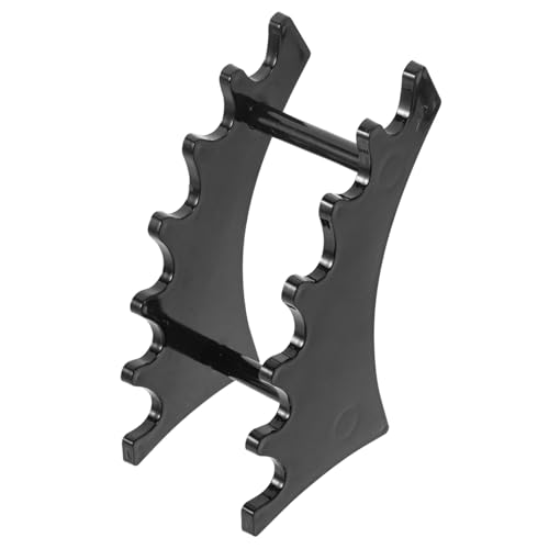 Healvian Make up pinselhalter Organizer Kosmetik Bürstenhalter Trockenständer Schwarz Tragbar Langlebig Für Make up pinsel Trocknung Zuhause Und Salon von Healvian