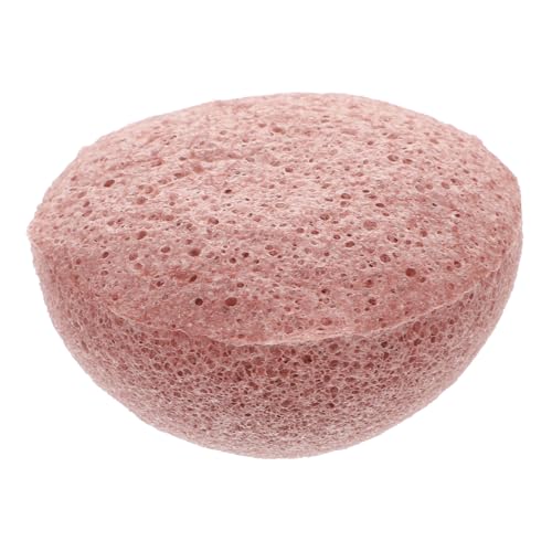 Healvian Makeup Remover Schwamm Sanftes Peeling Gesichtsreinigungspad für Empfindliche Haut Effektive Porentiefe Reinigung und Sanfte Abschminkhilfe Rosa von Healvian