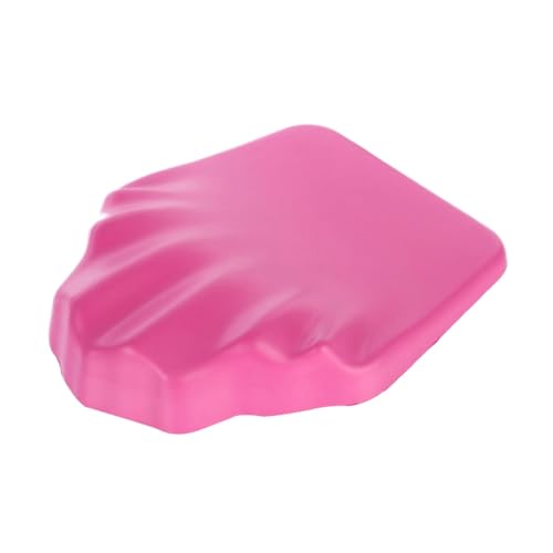 Healvian Maniküre Handkissen Rosarot Weiches Silikon Handauflage Kissen Nagelstudio Handgelenkstütze für Nageldesign und Maniküre Tischmatte für Salon und Zuhause von Healvian