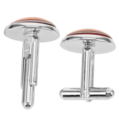 Healvian Manschettenknöpfe Herren Regenbogenfarben Modisch Hemdmanschetten Schmuck Accessoire für Anzug Business Hochzeit Party von Healvian