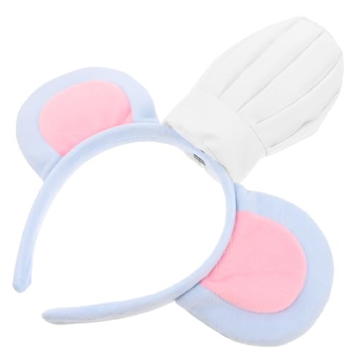 Healvian Maus Stirnband Mit Ohrdesign Für Rattenkostüm Lustige Partykopfschmuck Aus Tierhaar Für Frauen Und Männer Für Halloween Geburtstag Und Cosplay von Healvian