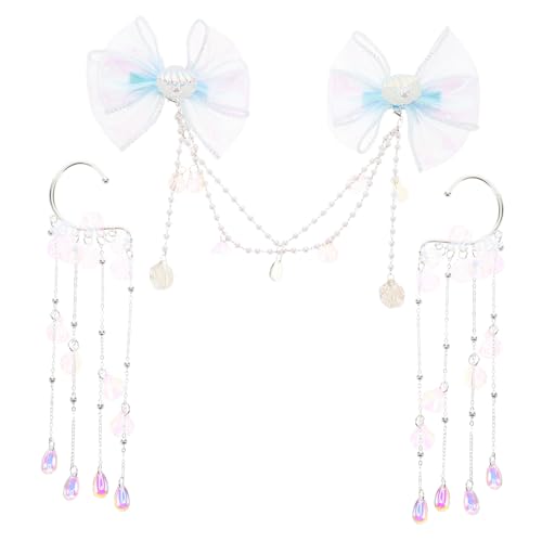 Healvian Trendy Meerjungfrau Haarnadel Bogen Jungen Und Mädchen Schmuck Stirnband Decor Party Zubehör von Healvian