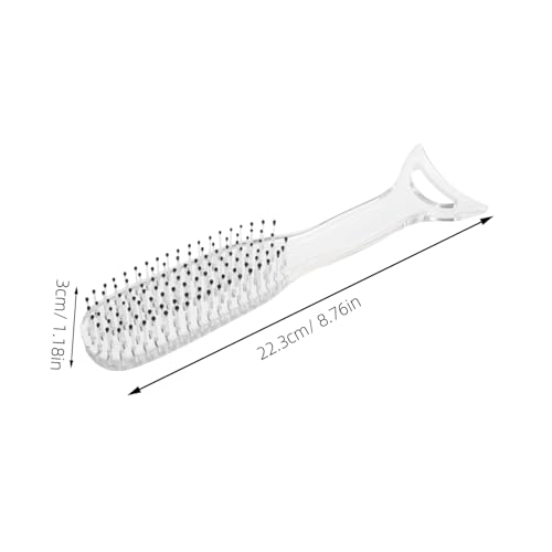 Healvian Mermaid Hair Brush Transparent mit Rutsch Griff Styling und Massagekamm für Frauen Mädchen Entwirrt Lockiges Haar Haarbruch Vielseitiges Haarkämm Tool Healvian Mermaid Hair Brush Transparent mit Rutsch Griff Styling und Massagekamm für Frauen Mädchen Entwirrt Lockiges Haar Haarbruch Vielseitiges Haarkämm Tool von Healvian