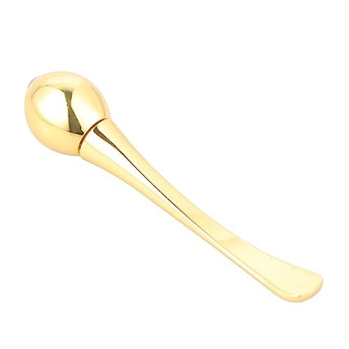 Healvian Metall Augenmassagestifte Augengesicht Hautpflege Massage Werkzeug Augencreme Löffel Für Cremeaufnahme Mini Portable Stil Zinklegierungsmaterial Glatte Oberfläche Verbessert Augenm von Healvian