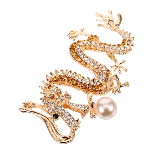 Healvian Metalldrachen Anhänger aus Zinklegierung Leicht und Langlebig Filigraner Chinesischer Drachenschmuck zum Aufhängen und Basteln als Schlüsselanhänger oder für Damen und Herren von Healvian