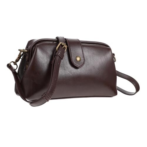 Healvian Mini Crossbody Bag Damen PU Tasche Umhängetasche Kleine Handtasche für Alltag Arbeit Reise Alltag von Healvian