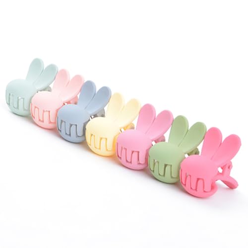 Healvian 30stücke Kaninchen-mini-haarklammern Haarnadeln Pfoten Junge Mädchen- -haar-accessoires Zufällige Farben Bunte Haarkrallen Clips Für Mädchen Haarkralle Mit Tollem Design von Healvian