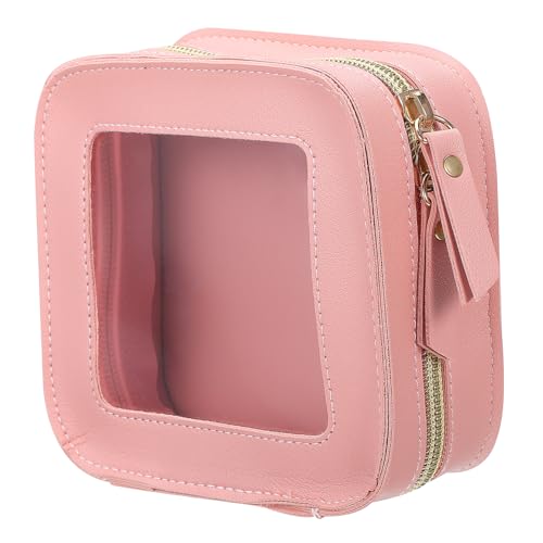 Healvian Mini Kosmetiktasche mit Front Tragbare Make Up Tasche mit Reißverschluss für Reisen Multifunktionale Kosmetik Organizer für Toilettenartikel und Kleinteile von Healvian