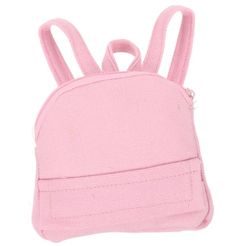 Healvian Mini Rucksack für Puppen Puppenschulranzen aus Hochwertigem Material Modisches Doll Backpack als Accessoire für Mädchen Passend für Puppen Outfits von Healvian