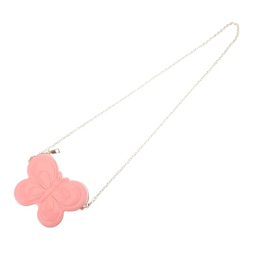 Healvian Mini Umhängetasche für Mädchen in Schmetterlingsform Süße Kleine Schultertasche aus Strapazierfähigem PVC für Kleine Hände Niedliche Messenger Bag für Leichte und Pflegeleichte von Healvian