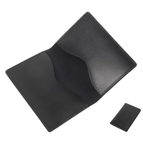 Healvian Minimalistischer Herren Kartenhalter aus echtem Material Business Visitenkartenetui mit Mehreren Fächern langlebig und praktisch für Reisen Konferenzen und täglichen Gebrauch von Healvian