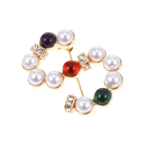 Healvian Modische Buchstaben Brosche aus Legierung Einzigartige Anstecknadel für Kleidung Rucksäcke Hüte Kreative Schmuckbrosche für Damen und Mädchen Vielseitiges Accessoire für von Healvian