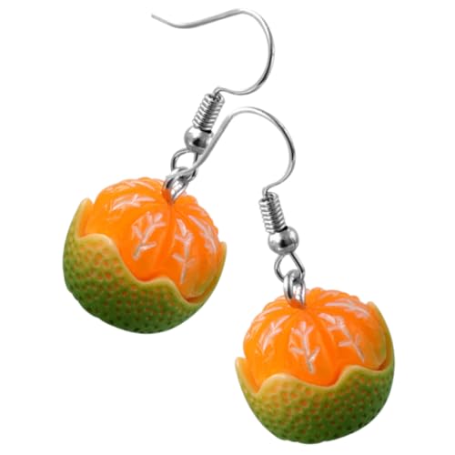 Healvian Modische Damen Ohrhänger Frucht design Orange Form Leichtes Harz Schmuck Für Party Alltag Geschenk Healvian Modische Damen Ohrhänger Frucht design Orange Form Leichtes Harz Schmuck Für Party Alltag Geschenk von Healvian