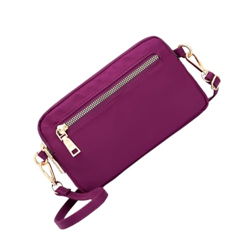 Healvian Modische Damen Umhängetasche aus Strapazierfähigem Nylon Vielseitige Kleine Handtasche mit Ausreichend Stauraum für Handy und Alltag Lässige Crossbody Sling Bag in Elegantem für von Healvian