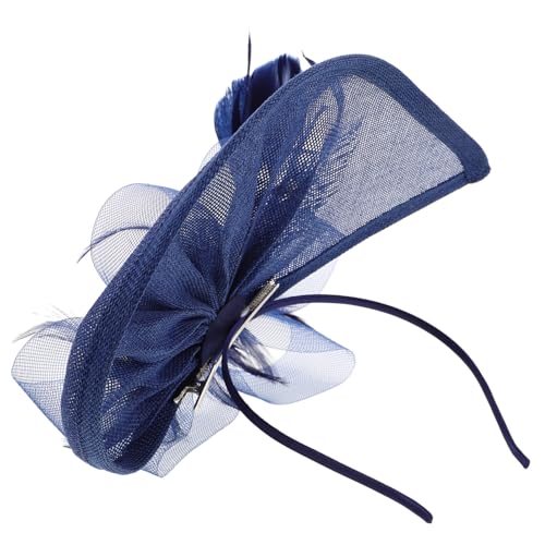 Healvian Eleganter Mesh-fascinator-hut Für Verstellbares Stirnband Für Teepartys Hochzeiten Und Halloween Verschiedenen Farben Erhältlich Und von Healvian