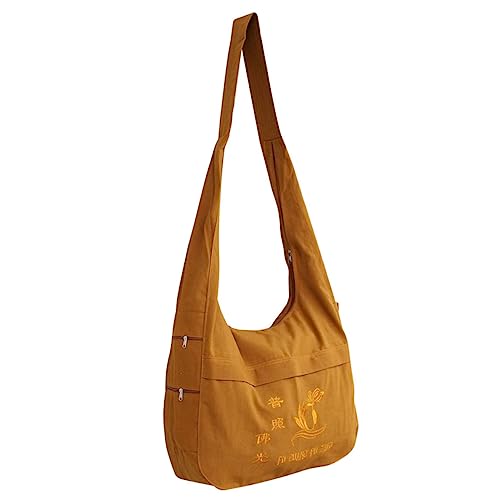 Healvian Schultertasche Im Ethno-stil Mönchstasche Beutel Für Damen Kleine Aufbewahrungstasche Mit Filigranem Design Praktischer Sling-kleinigkeiten-behälter von Healvian