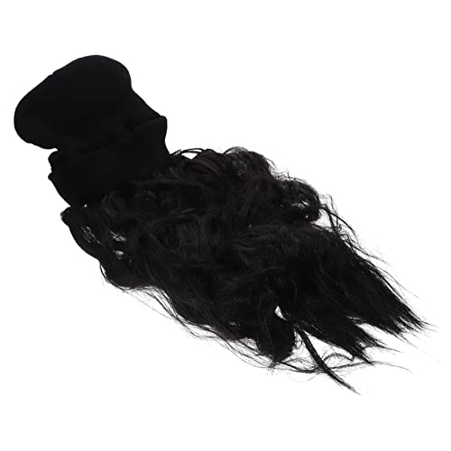 Healvian Fashion Beanie Mütze Mit Langen Gewellten Haaren Warme Wintermütze Für Damen Trendige Strickmütze Mit Perücke Stylisches Accessoire Für Kalte Tage von Healvian