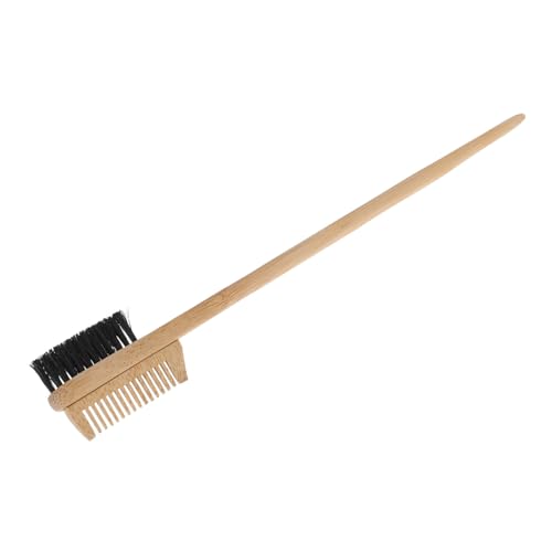 Healvian Multifunktionale Augenbrauenbürste aus Bambus Kleine Präzisionsbürste für Augenbrauen und Wimpernpflege Natürliches Makeup Tool für Männer und Frauen Langlebig und Einfach zu von Healvian