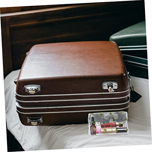 Healvian Kosmetiktasche Transparent Aus PVC Mit Cartoon-Design Reise-Aufbewahrungstasche Für Make-up Und Kulturbeuteln Und Tragbar Für Damen Und Mädchen von Healvian