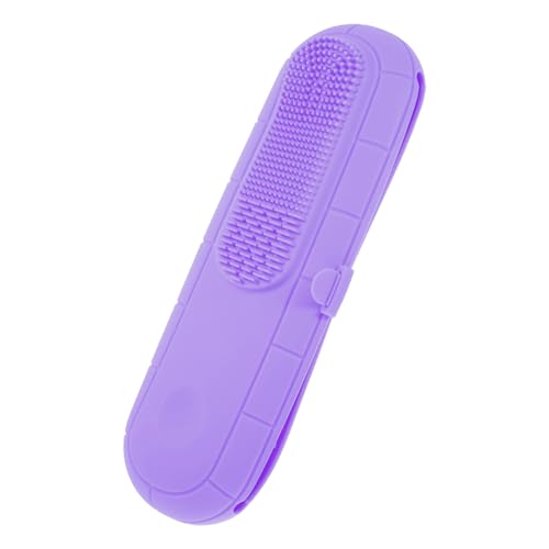 Healvian Multifunktionale Make Up Pinsel Aufbewahrungsbox aus Langlebigem Silikon Großer Organizer für Kosmetiktools Kompakte und Tragbare Beauty Brush Tasche für Reisen und Zuhause von Healvian