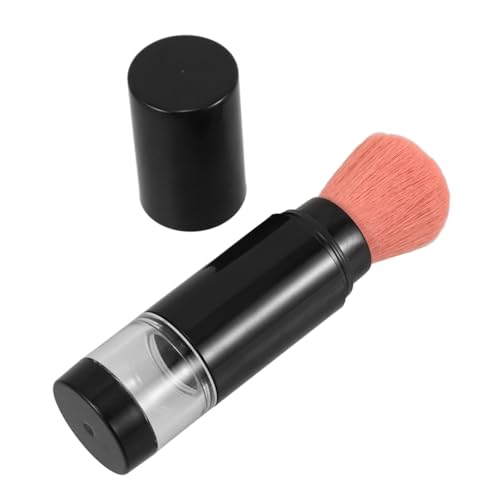 Healvian Multifunktionaler Automatischer Puder sprühpinsel mit Weichen Wollborsten für Highlighter und Losen Puder Tragbar für Reisen und Präzises Make up bei Frauen von Healvian
