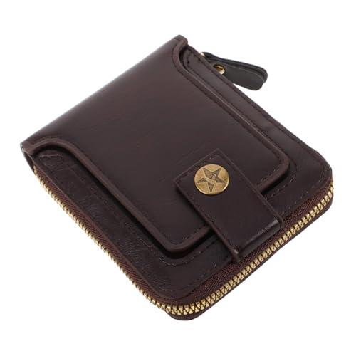 Healvian Multifunktionaler Retro Stil Geldbeutel für Reise und Alltag Sicher mit Druckknopf und Mehreren Kartenfächern von Healvian