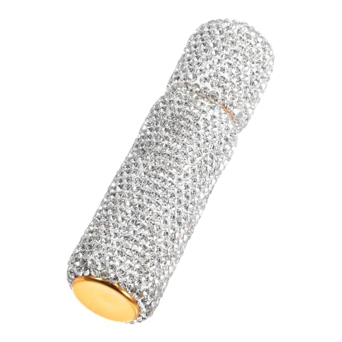 Healvian Leere Rollflasche Mit Strasssteinen Tragbarer Kleiner Behälter Für Ätherische Öle Edelstahl-rollerball Für Frauen Und Mädchen Nachfüllbar Lichtblockierendes Material Healvian Leere Rollflasche Mit Strasssteinen Tragbarer Kleiner Behälter Für Ätherische Öle Edelstahl-rollerball Für Frauen Und Mädchen Nachfüllbar Lichtblockierendes Material von Healvian