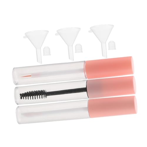 Healvian Nachfüllbare Kosmetikflaschen Set Mascara Behälter mit Trichter für Lipgloss Eyeliner und Wimpernkleber für DIY Make Up und Unterwegs Vielseitig Einsetzbar von Healvian