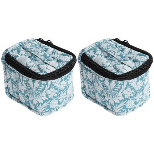 Healvian 2stücke Nagellack-Organizer Tasche Für Flaschen Tragbare Aufbewahrungslösung Mit Doppeltem Schutz Für Nagelpflege-zubehör Und Maniküre-ausrüstung von Healvian