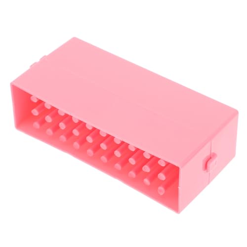 Healvian Nagelbohrer Halter Organizer Aufbewahrungsbox Nageldesign Bohrerhalter Kompakt Leicht Für Salon und Zuhause Nageltechnik Zubehör von Healvian