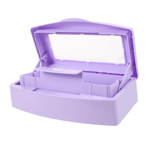 Healvian Nagelknipser-reinigungsbox Multifunktions-maniküre-werkzeug-organizer-etui Glatt Healvian Nagelknipser-reinigungsbox Multifunktions-maniküre-werkzeug-organizer-etui Glatt von Healvian