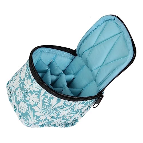 Healvian Nagellack-organizer-box 15 Ml Aufbewahrungstasche Für Fingernagellack Organizer-tasche Weißes Nailart-etui von Healvian