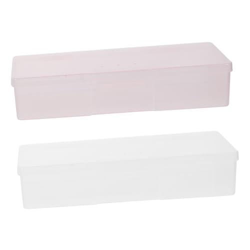 Healvian 4stücke Nagelwerkzeug-aufbewahrungsbox Maniküre-organizer-fall Kompakt Und Leicht Für Nagelzubehör Perlen Schmuckaufbewahrung Mit Sicherem Deckel Tragbar Für Zuhause Und Geschäftge von Healvian