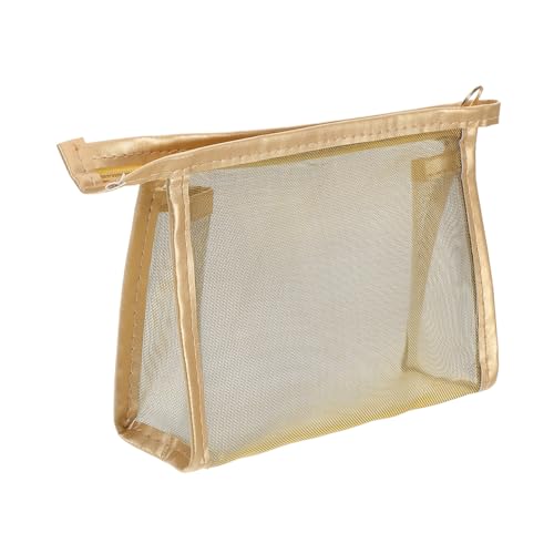 Healvian Reise-Make-up Tasche Mesh Tragbare Kosmetiktasche Für Damen Für Toilettenartikel Und Kosmetik Atmungsaktiv Und Leicht Für Aufbewahrung Healvian Reise-Make-up Tasche Mesh Tragbare Kosmetiktasche Für Damen Für Toilettenartikel Und Kosmetik Atmungsaktiv Und Leicht Für Aufbewahrung von Healvian