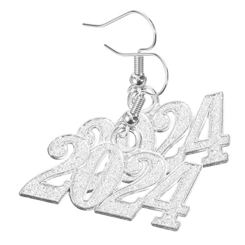 Healvian Neujahrs Hook Ohrringe Damen Leicht Elegant Robust Modisch für Festival und Alltag Leichte Ohrhänger mit Sicherem Sitz und Langlebigem Material von Healvian