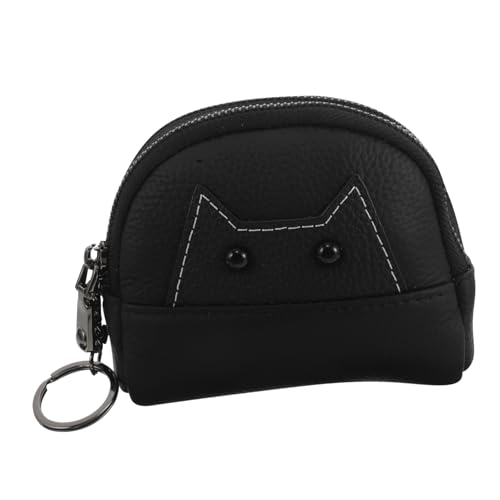 Healvian Münzenbeutel Mit Cartoon-Motiv Und Reißverschluss Kleiner Geldbörse Aus Echtem Material Mit Münzfach Mini-Geldbeutel Organisierter Schlüsselanhänger Für Täglichen Gebrauch von Healvian